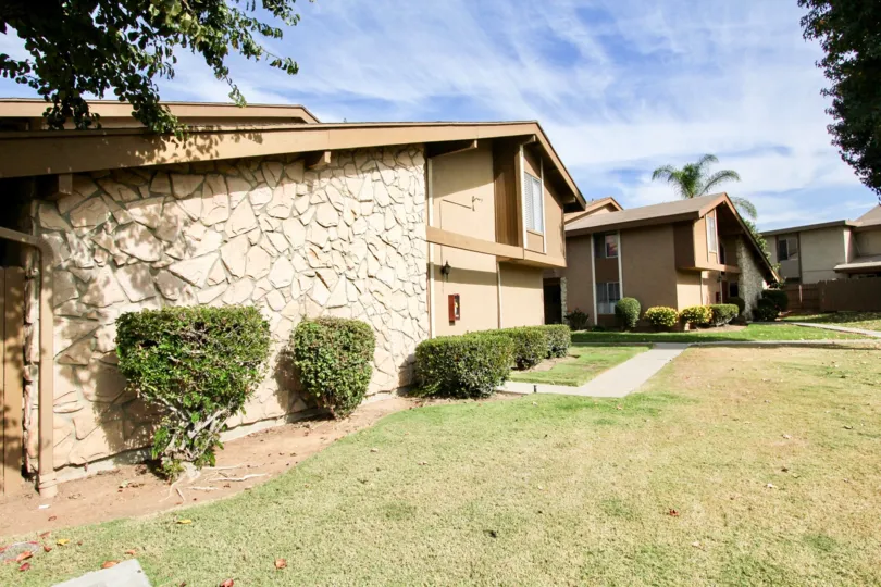 Sunny day, in front of house in Stonebridge, Chula Vista, CA