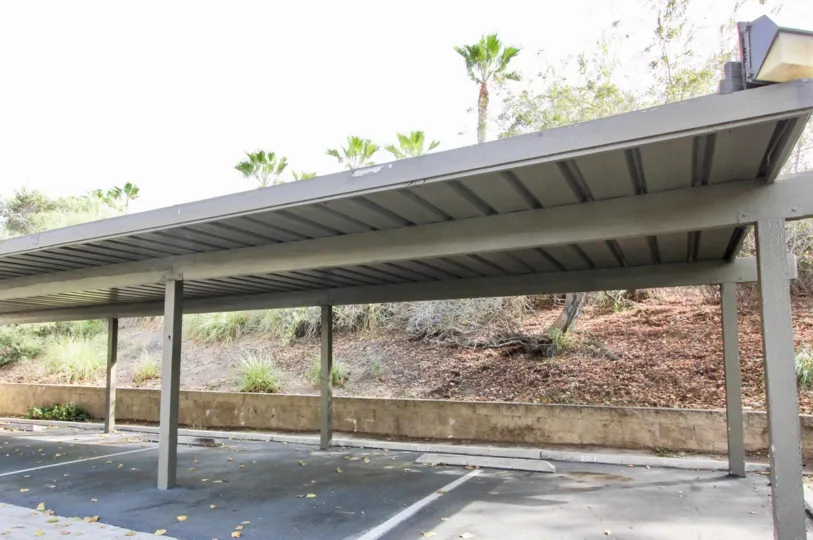 Sunbow Villas in Chula Vista and it's abundant parking space, California