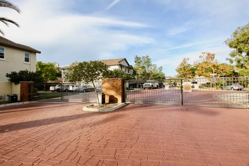 Front Entry gate in Sycamore Ridge, Chula Vista, CA