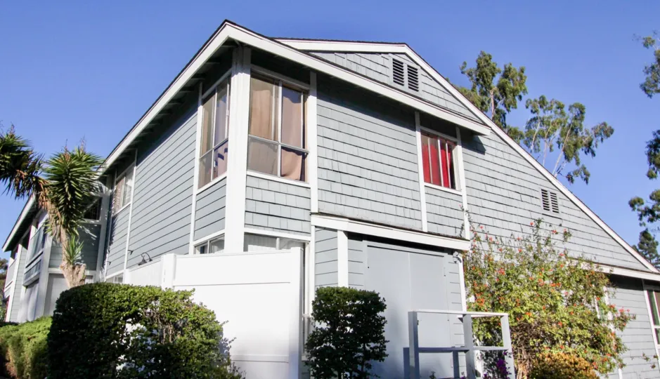 Rear external view of Telegraph Canyon Terrace in Chula Vista, California