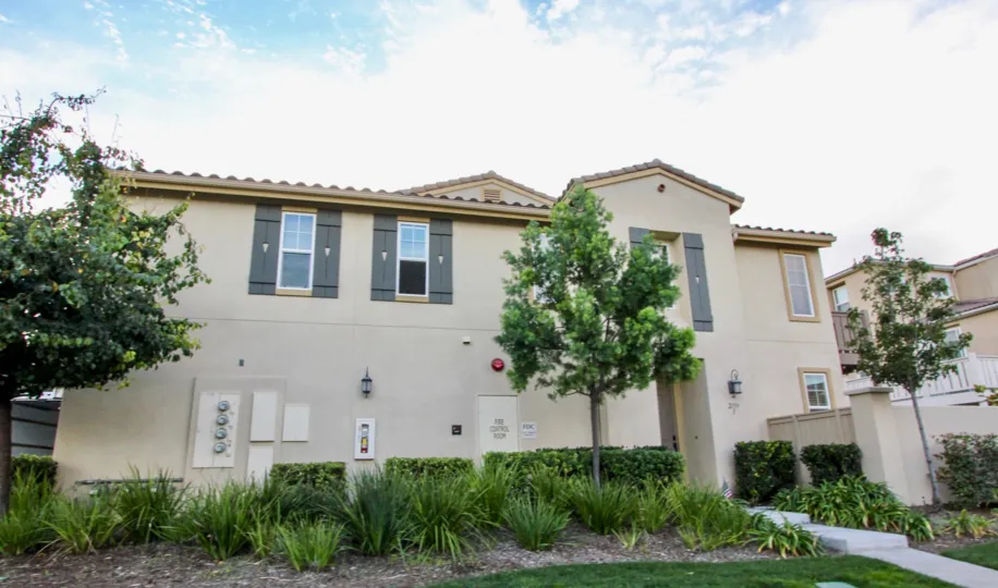 A clean view of the Veranza community in Chula Vista, California.