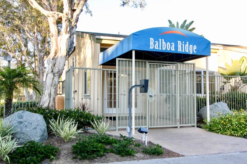 Entrance of Balboa Ridge in Clairemont Mesa, California