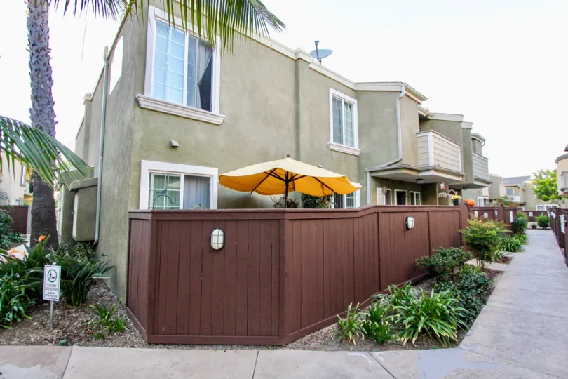 A group of townhomes located in the Balboa Ridge community in Clairemont Mesa, California