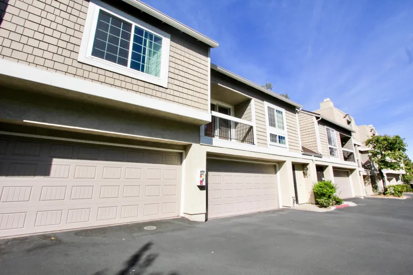 : Canyon Haven, Clairemont Mesa ,California,white border, blue sky