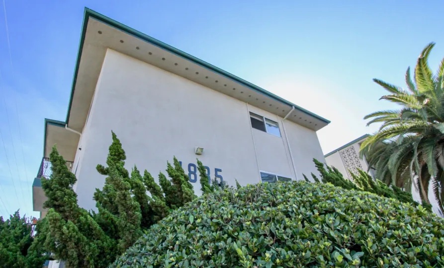 Multiple story housing unit at Cole Manor in Clairemont Mesa California