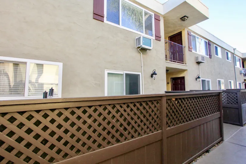 Heritage Park East, Clairemont Mesa ,California,brown compound wall
