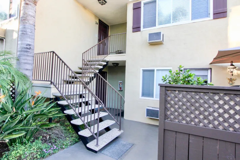 Heritage Park East  , Clairemont Mesa  ,: California,staircase,plants