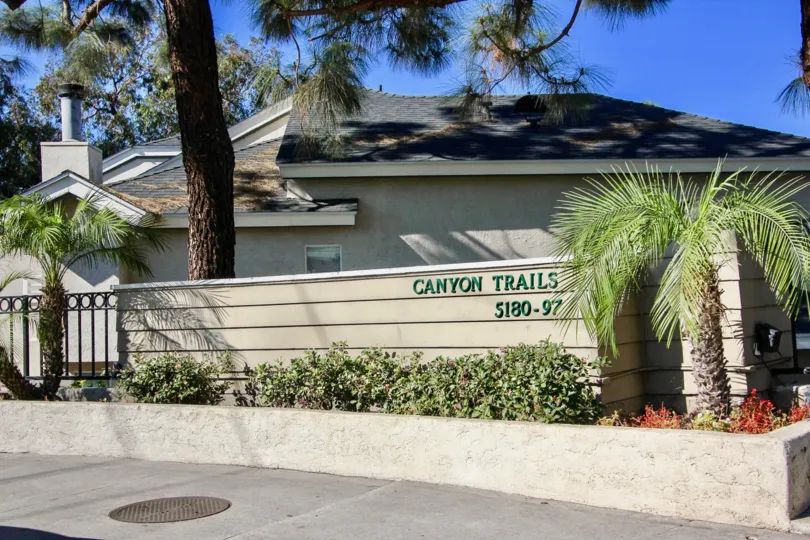 Driveway near residence at Canyon Trails in College Area California