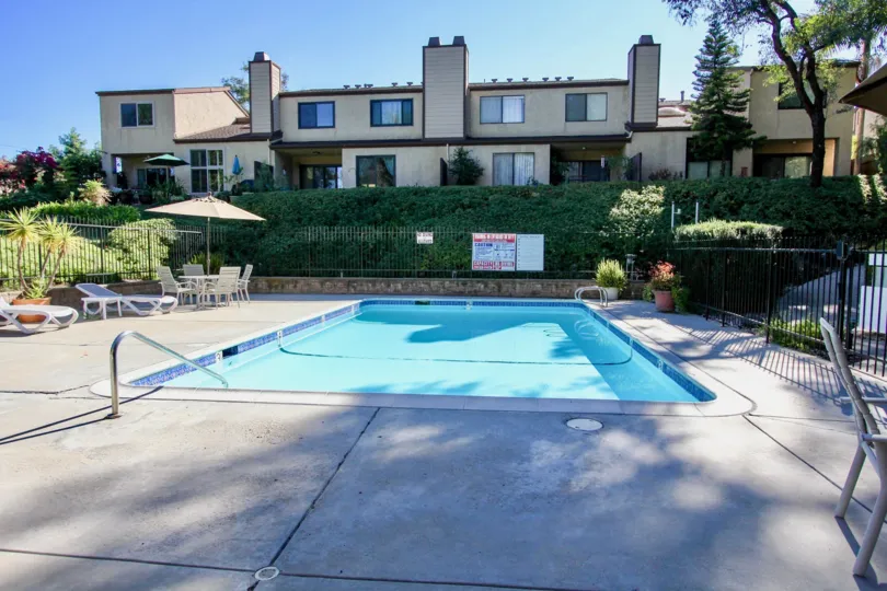 Chateau Marquis  , College Area  ,: California,swimming pool,trees