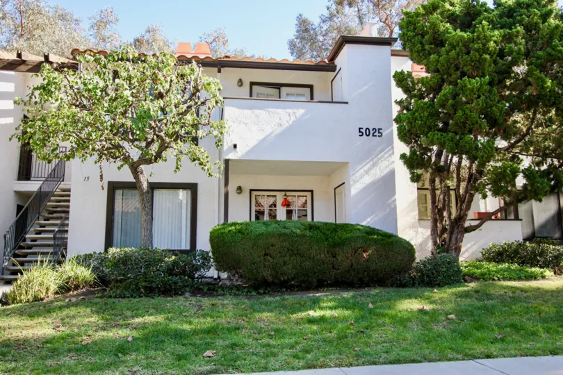 Collwood Meadows , College Area  , California, white building, lawn