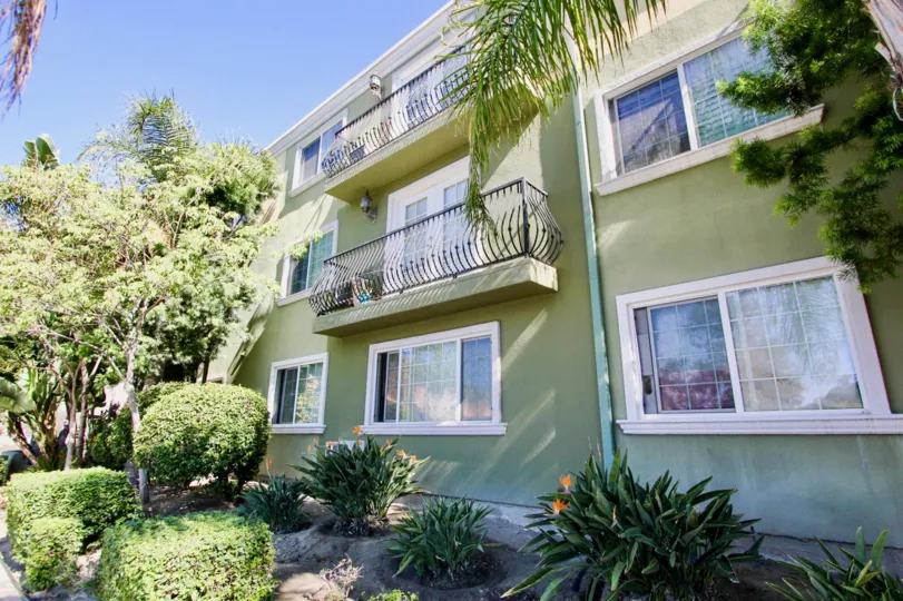 green, apartment, trees, summer in Collwood Point, College Area, California
