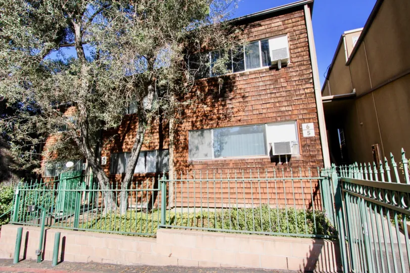 Collwood Townhomes  ,College Area  ,California, green fence, sunny