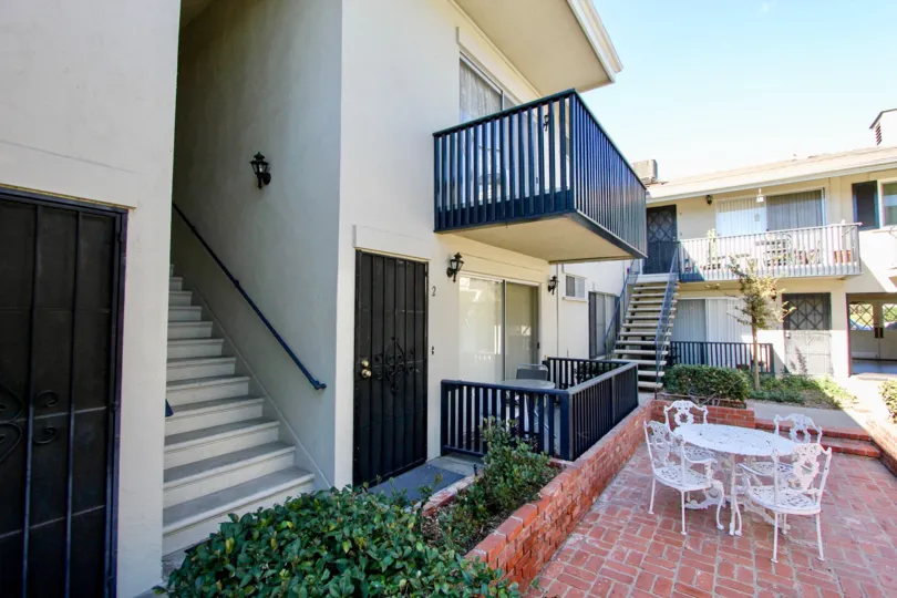 Colonial House  , College Area  , California, blue sky,steps
