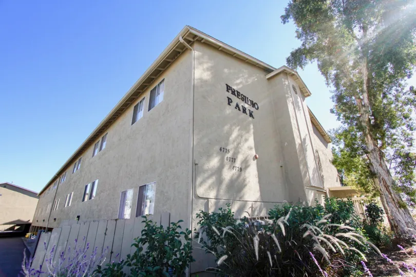 Apartments 4775-4779 in Presidio Park. The housing unit is in College Area, California.