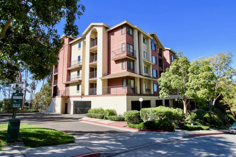 Sunrise Point , College Area  ,: California,old building blue sky