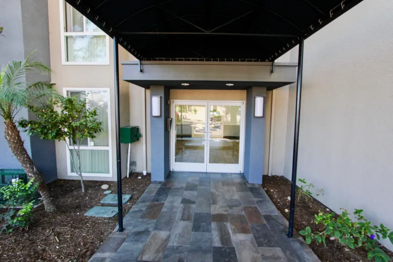 Tuscany Place  , College Area  , California,pathway, brown roof