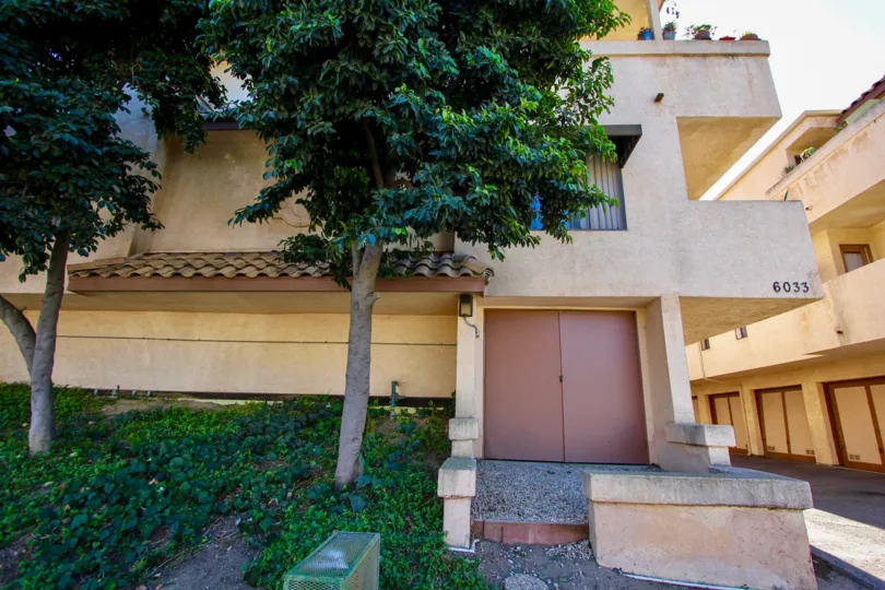 Three story town-homes with attached garages at Villa Estelle West in College Area California