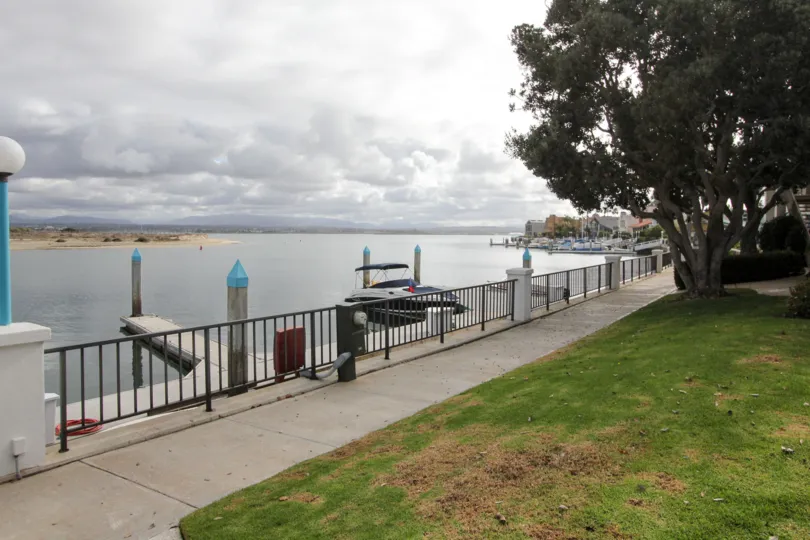 Harbor with boats at Coronado Cays in Coronado California