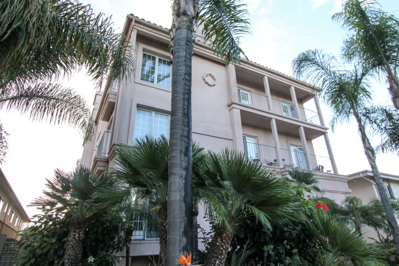 Three story residence at Harborside Court in Coronado California