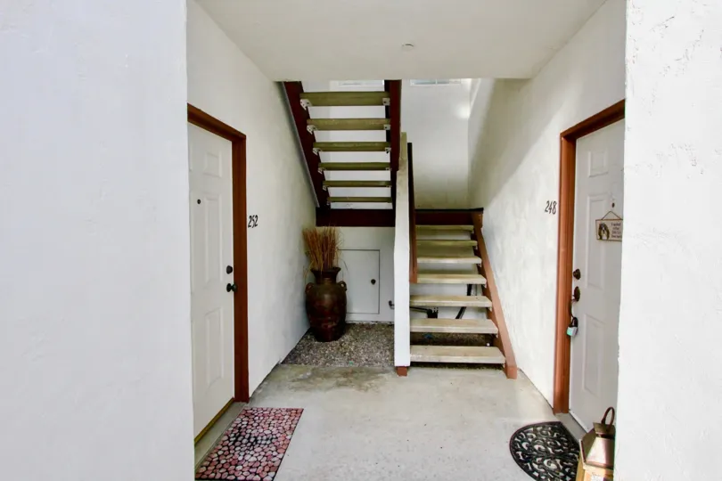 The Stair well going upstairs at Rancho Las Palmas