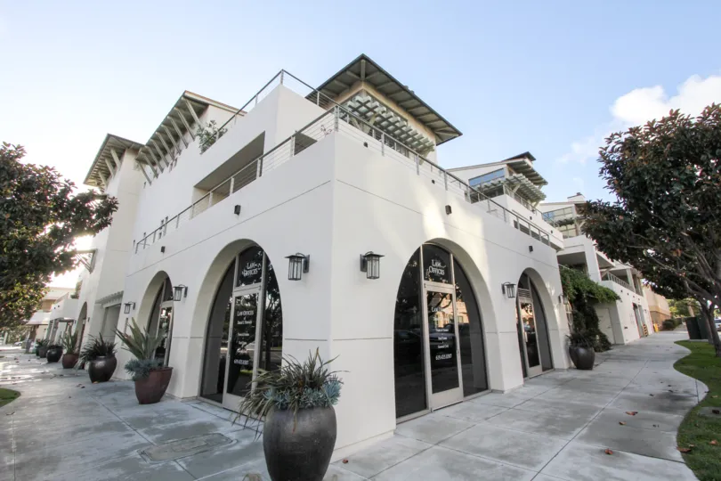 Muli-level high rise residential units at the Village in Coronado in Coronado California