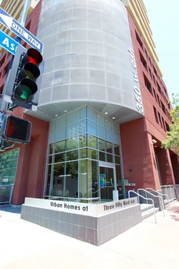 The urban homes building at 350 West Ash in Downtown San Diego CA.