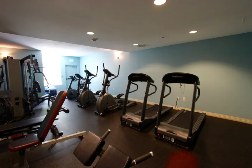 A gym in the Alicante community of Downtown San Diego CA.