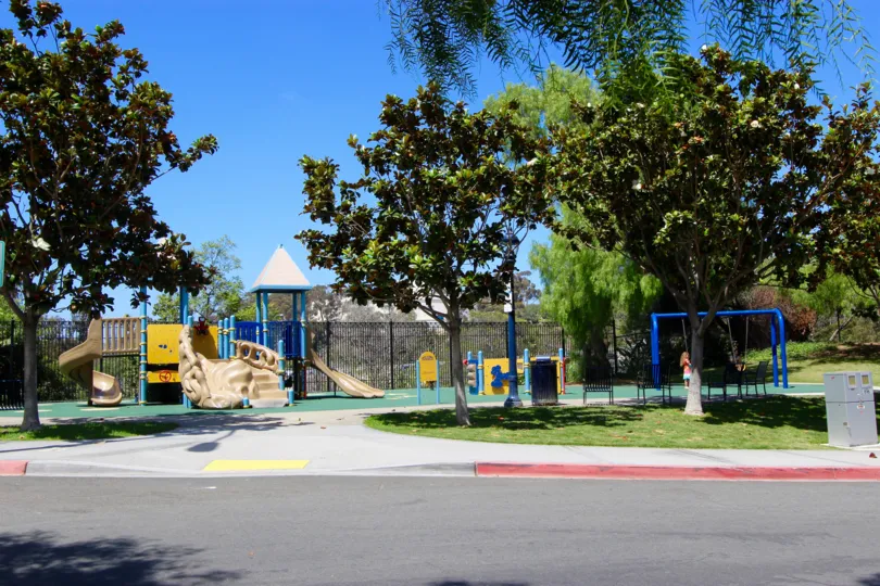 A peaceful playgroun in the Aloft community of downtown San Diego, California