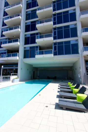A high rise in the Alta community in San Diego, California
