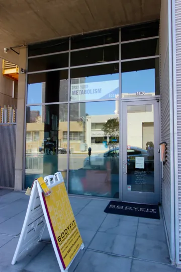 A store front in the community of Aperture in Downtown San Diego CA.