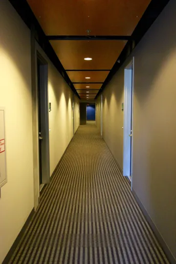 Corridor of amazing APERTURE downtown san diego california