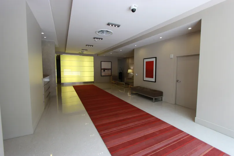 The inside of a home in the Aria community in Downtown San Diego California.