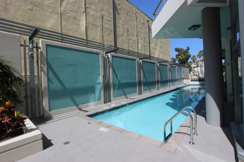 Lap pool in the Aria community Downtown San Diego California