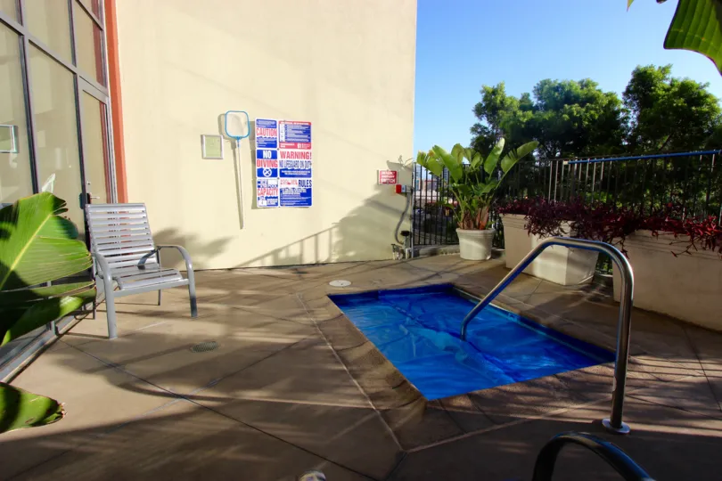 Private pool located on the west side of our complex