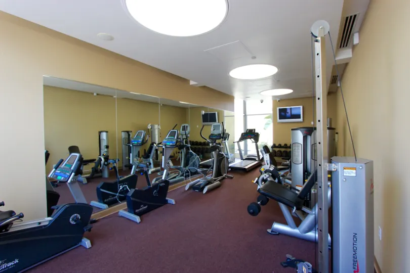 A gym in the Element community in Downtown San Diego CA.