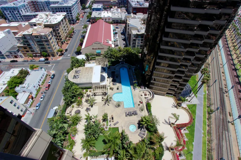 Harbor Club Community, Downtown San Diego, California, Highrise with Luxury Pool