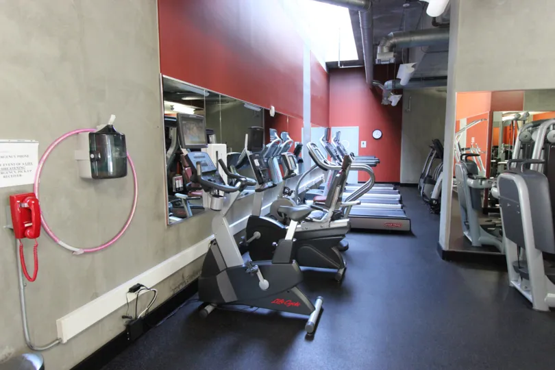 A gym in the Icon community of Downtown San Diego CA.