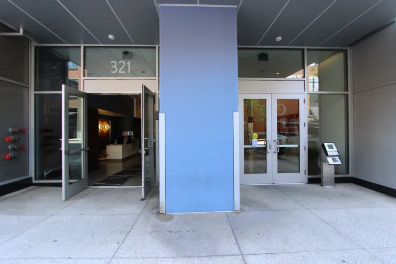 The address 321 building in Icon community of Downtown San Diego CA