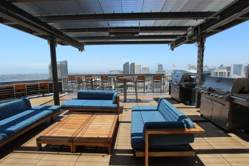 Roof top view of San Diego in Icon Community of San Diego, CA
