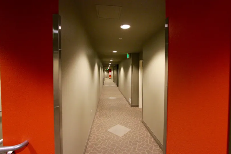 The Lovely La Vita Apartments in Downtown San Diego: Hallway