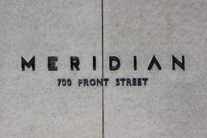 Meridian 700 front street stone in downtown san diego california