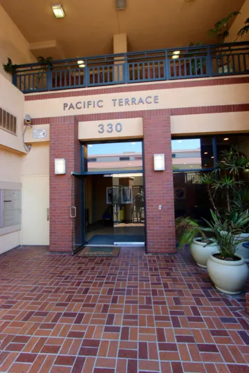 awesome decorated entrance with plants in Pacific Terrace