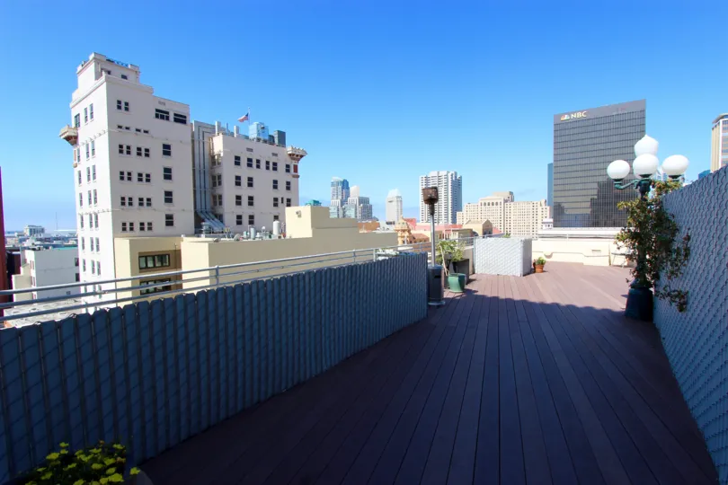 The roof lights at Samuel Fox Lofts