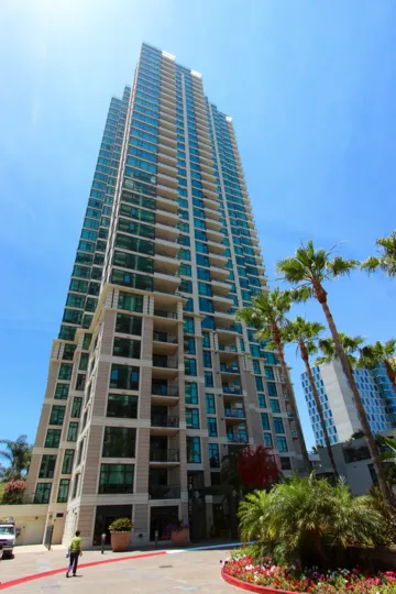 Epic skyrise: The Grande in Downtown San Diego, California.