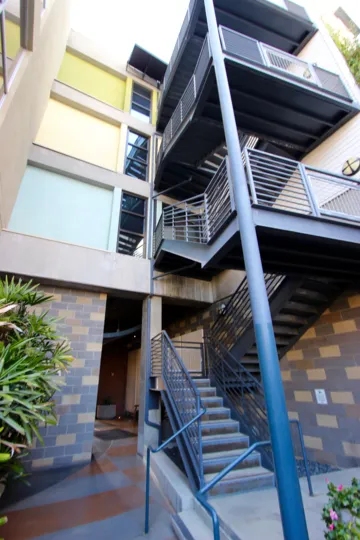 The Lofts @ 777 Sixth, City: Downtown San Diego, balconies and staircase