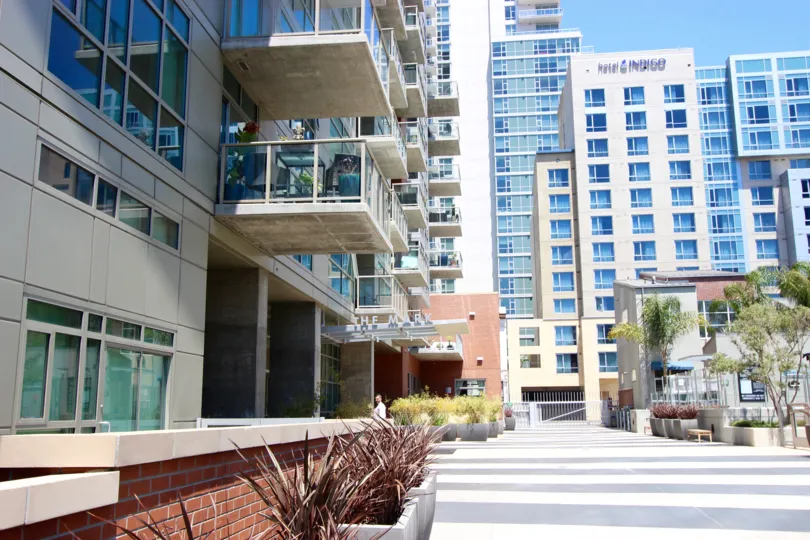 A building called The Mark is in Downtown San Diego, California.
