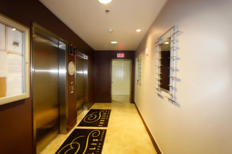 This sleek and modern building highlights the beauty of Downtown San Diego