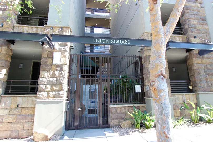 California architecture is highlighted in this downtown San Diego building