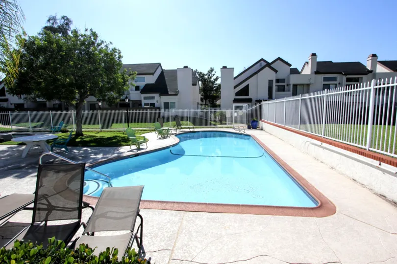 Large swimming pool at Beacon Street in El Cajon California