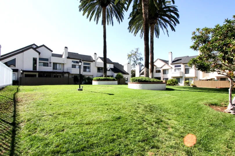 Beautiful green area in the Beacon Street community in El Cajon, California